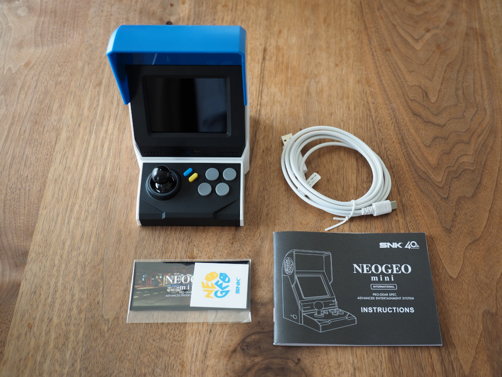 NEOGEO mini INTERNATIONAL」が激安だったので買ってしまいました