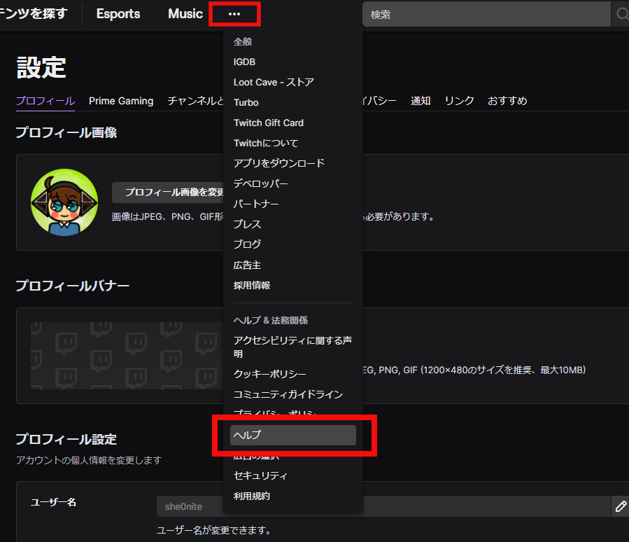 Twitchの表示名を日本語に変更できなかったので運営に泣きつきました 解決 Sheonite Net
